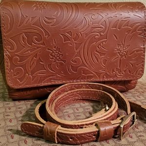 Portland Leather Goods Mini Metro Crossbody - Meadow